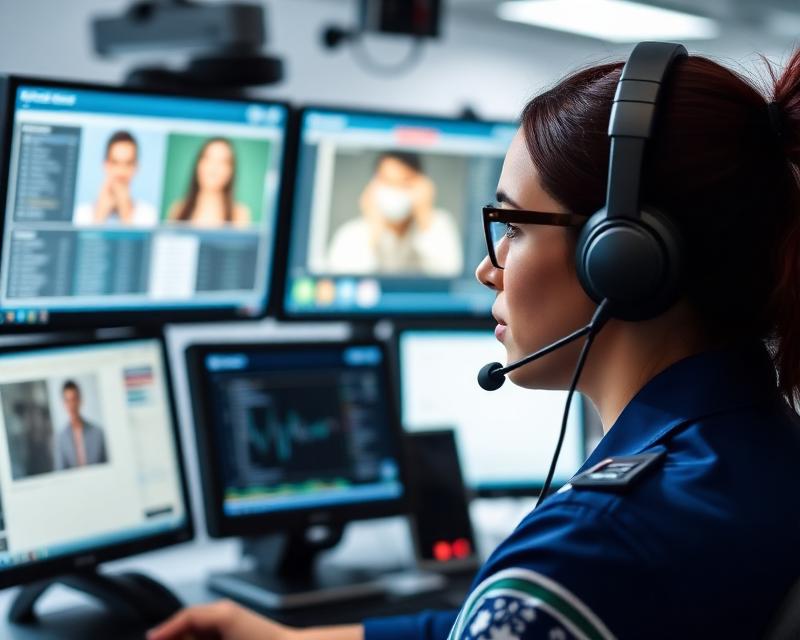 Ambulância e equipe de urgência do Grupo Cene